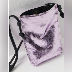 Glitter Damsel Pink Crossbody O/S NWT